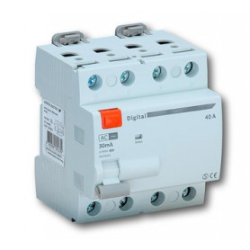 Interrupteur Différentiel 4x63A/30mA Type AC