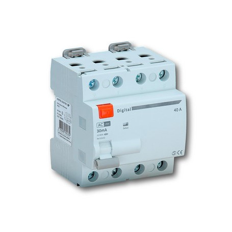Interrupteur Différentiel 4x63A/30mA Type AC