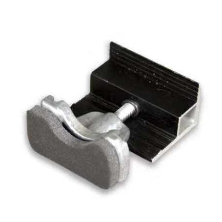 Novotegra Kit d'attache panneau d'extrémité 30-42 C noir