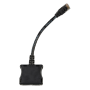 RJ45-splitter 1xRJ45 male/15cm cable/2xRJ45 female