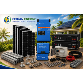 Centrale Solaire 5.0 KVa batterie Pylontech 9,6Kwh
