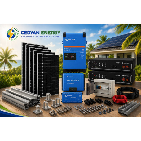 Centrale Solaire 5.0 KVa batterie Pylontech 9,6Kwh