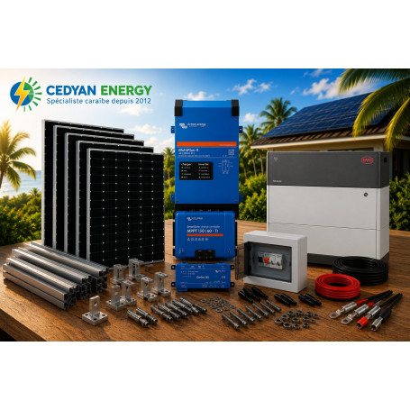 Centrale Solaire 3.0 KVa batterie BYD 4,0Kwh