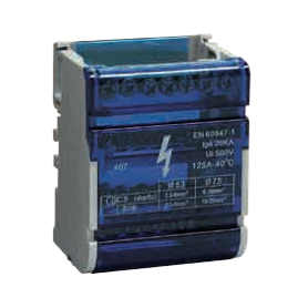 Répartiteurs 2x6 départs 125A