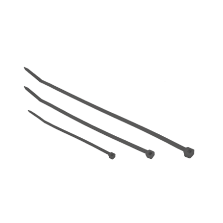 Attache Nylon 4x150 mm Blanc (x100)