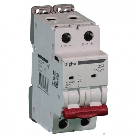 Interrupteur Sectionneur 25A/600Vdc